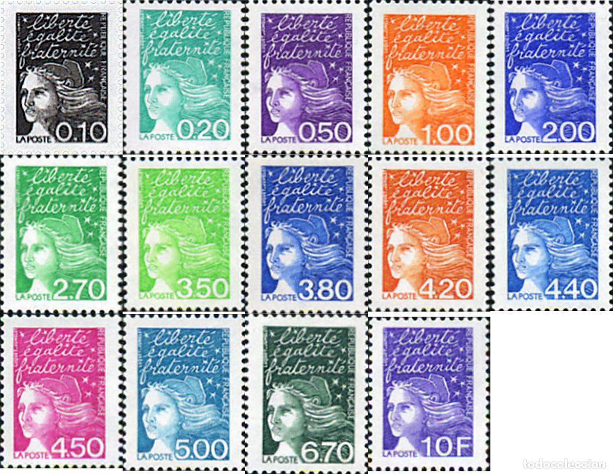 Sellos: 88548 MNH FRANCIA 1997 MARIANA DEL 14 DE JULIO