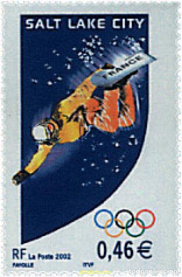 Sellos: 86993 MNH FRANCIA 2002 19 JUEGOS OLIMPICOS INVIERNO. SALT LAKE CITY 2002