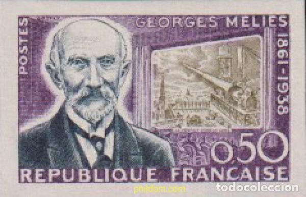 Sellos: 612571 MNH FRANCIA 1961 CENTENARIO DEL NACIMIENTO DE G. MELIES
