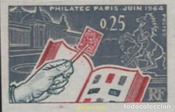 Sellos: 635649 MNH FRANCIA 1963 PHILATEC. EXPOSICION FILATELICA INTERNACIONAL