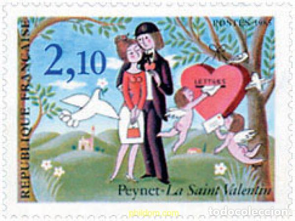 Sellos: 14083 MNH FRANCIA 1985 SAN VALENTIN