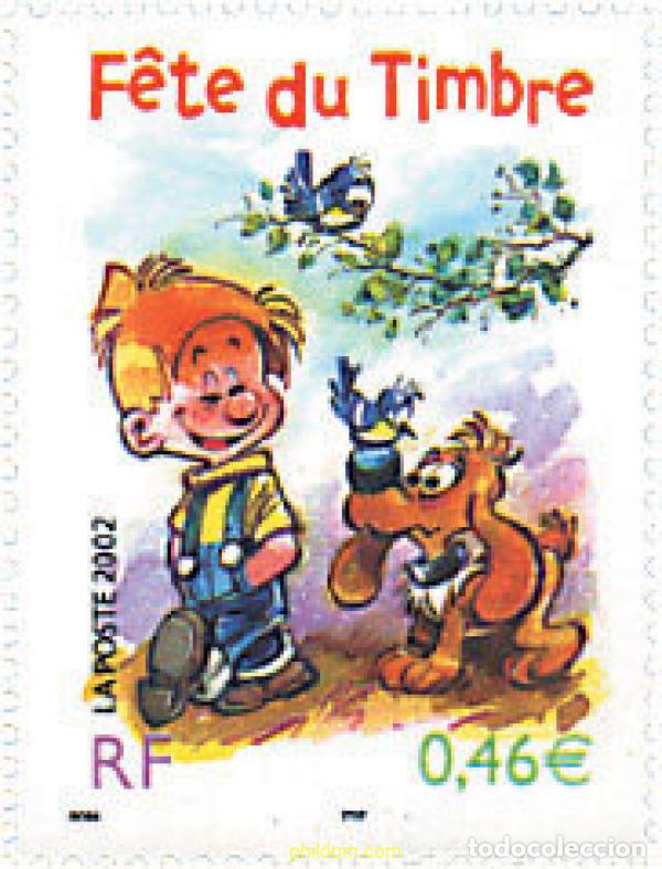 Sellos: 247768 MNH FRANCIA 2002 FIESTA DEL SELLO