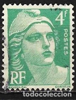 Sellos: Francia 1948 - Mi 795 - YT 807 - Marianne de Gandon