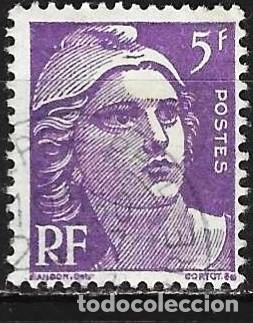 Sellos: Francia 1951 - Mi 901 - YT 883 - Marianne de Gandon