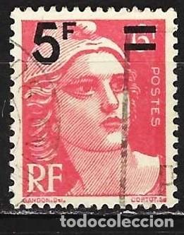 Sellos: Francia 1949 - Mi 833 - YT 827 - Marianne de Gandon
