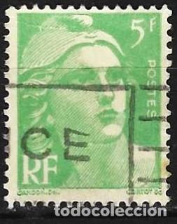 Sellos: Francia 1948 - Mi 800 - YT 809 - Marianne de Gandon