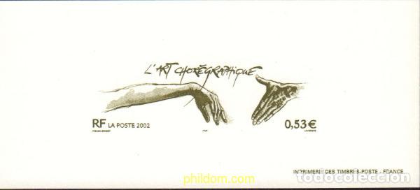 Sellos: 587876 MNH FRANCIA 2002 EL ARTE COREOGRAFICO