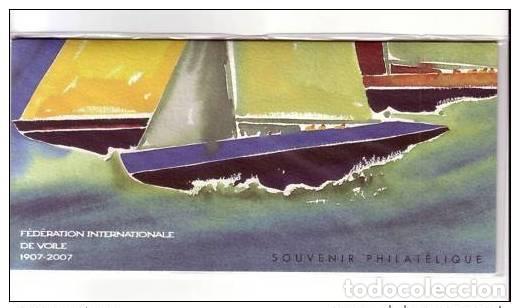 Sellos: Francia 2007 - Bloque filat&eacute;lico de recuerdos n&deg;23 la Federaci&oacute;n Vela