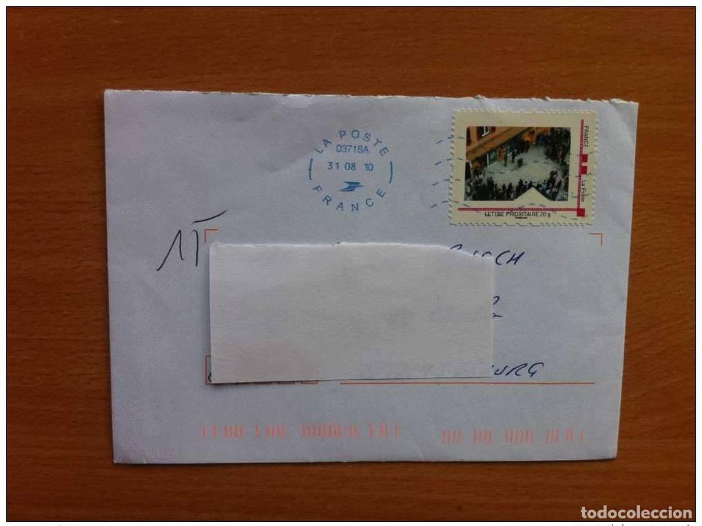 Sellos: CARTA PRIORITARIA MONTIMBRAMOI 20 g ROSA HORIZONTAL CON DISE&Ntilde;O DE LETRAS