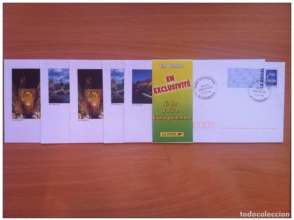 Sellos: FRANCE 5 PAP 2005 FERIA EUROPEA DE ESTRASBURGO SELLO ESPECIAL BRASIL PA&Iacute;S INVITADO
