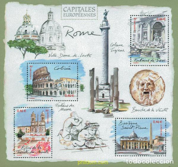Sellos: 110570 MNH FRANCIA 2002 CAPITALES EUROPEAS. ROMA