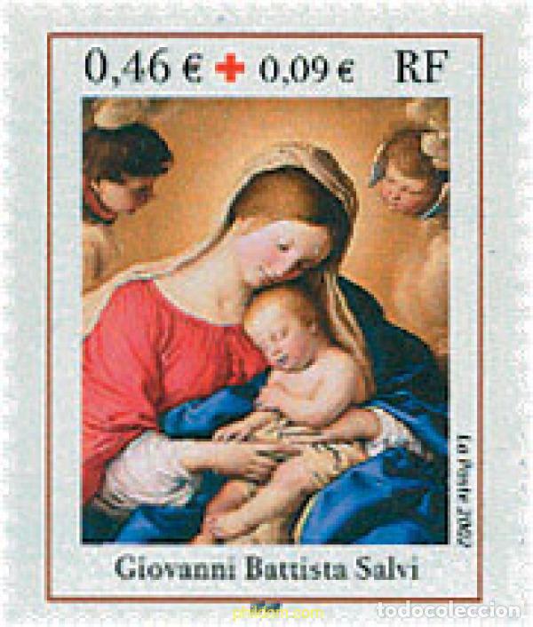 Sellos: 110615 MNH FRANCIA 2002 PRO CRUZ ROJA