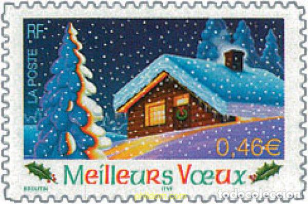Sellos: 110624 MNH FRANCIA 2002 NAVIDAD