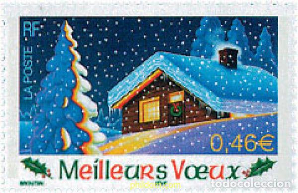 Sellos: 110621 MNH FRANCIA 2002 NAVIDAD