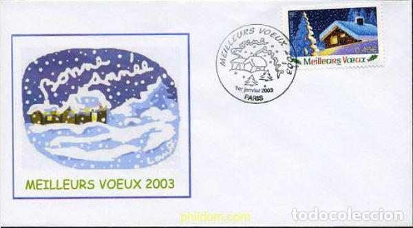Sellos: 209630 MNH FRANCIA 2002 NAVIDAD