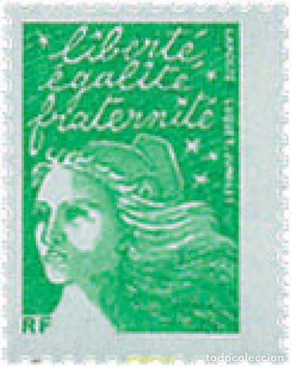 Sellos: 113623 MNH FRANCIA 2002 MARIANA DEL 14 DE JULIO