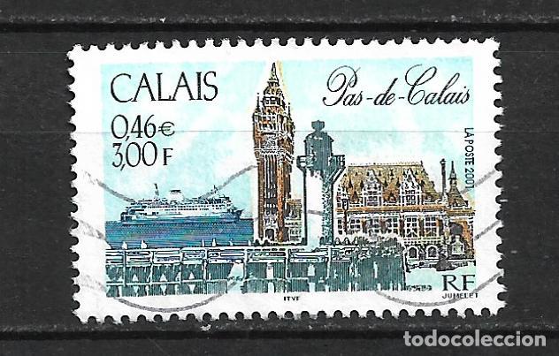 Sellos: francia 2001 serie completa usado - 22/28