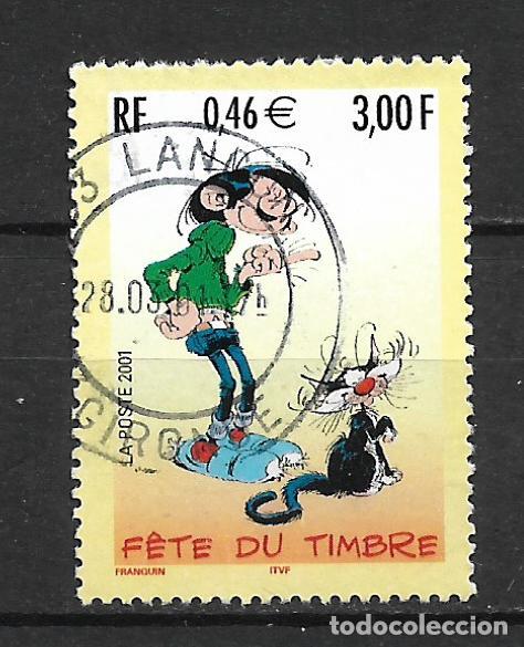 Sellos: francia 2001 sello usado - 22/28