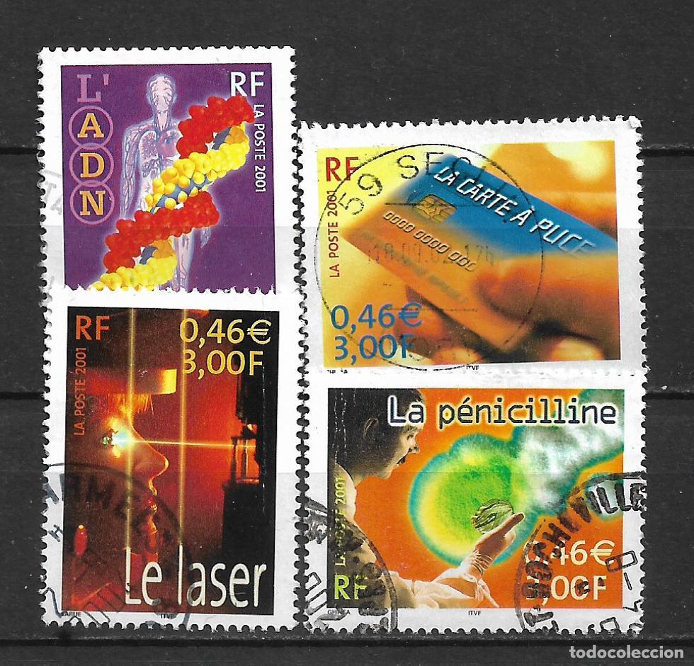 Sellos: francia 2001 sellos usado - 22/28