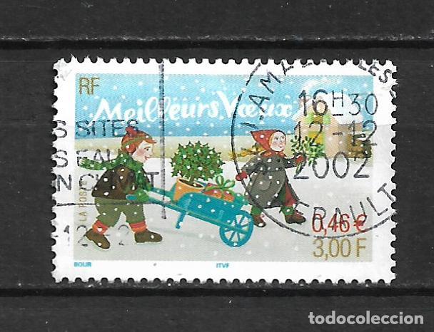 Sellos: francia 2001 sello usado - 22/28