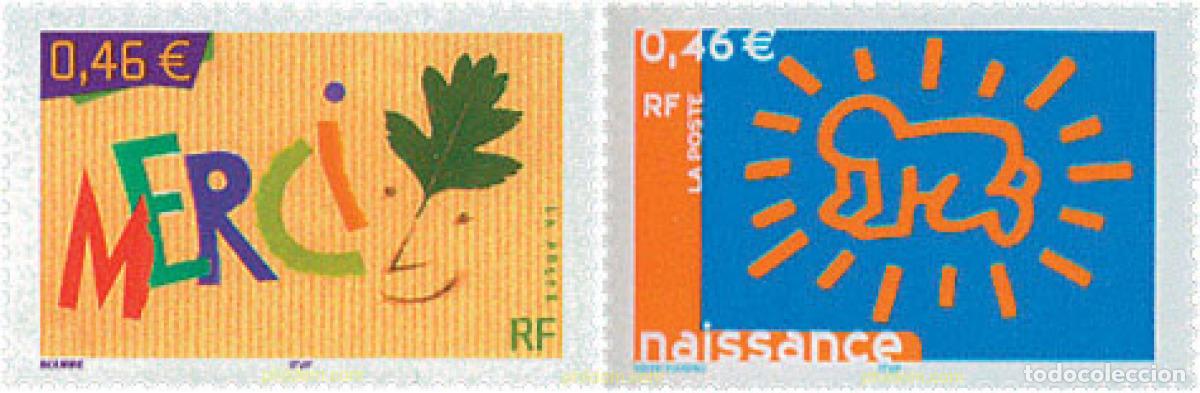 Sellos: 114611 MNH FRANCIA 2003 SELLOS CON MENSAJE