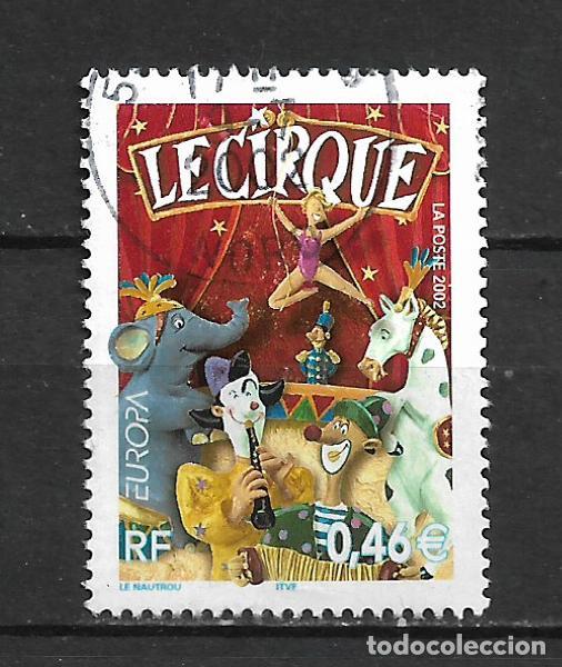Sellos: francia 2002 serie completa usado - 22/29