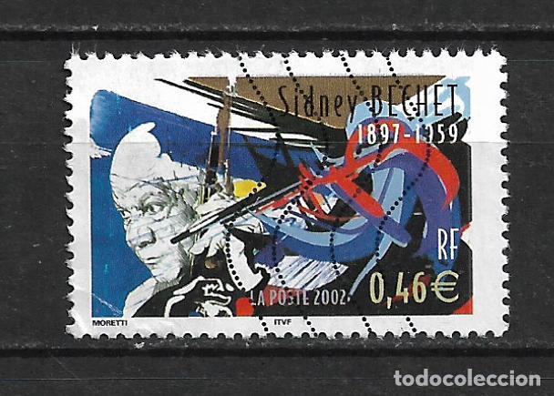 Sellos: francia 2002 sello usado - 22/29