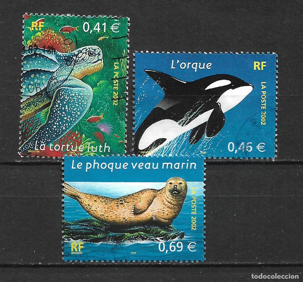Sellos: francia 2002 sellos usado fauna marina - 22/29