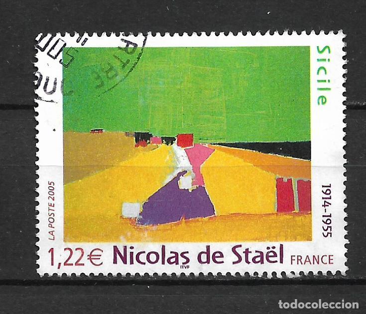 Sellos: francia 2005 sello usado - 22/30