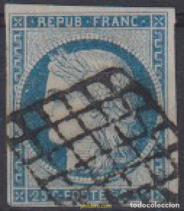 Sellos: 612575 USED FRANCIA 1849 CERES