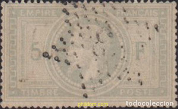 Sellos: 612592 MNH FRANCIA 1863 EMPERADOR NAPOLEON III