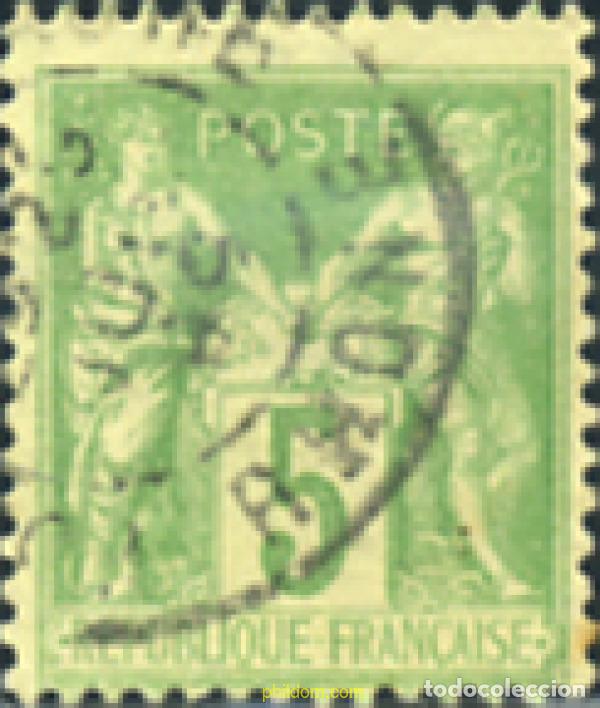 Francobolli: 355492 USED FRANCIA 1898 ALEGORIA