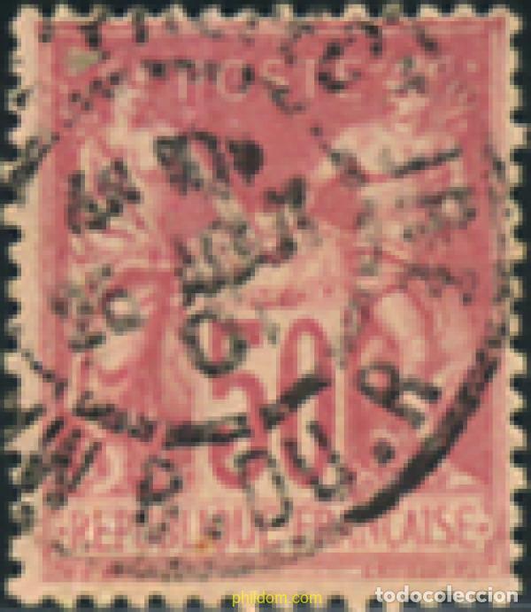 Sellos: 355563 USED FRANCIA 1884 ALEGORIA