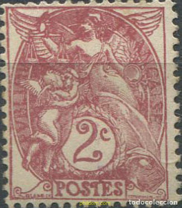 Timbres: 673934 HINGED FRANCIA 1900 ALEGORIA