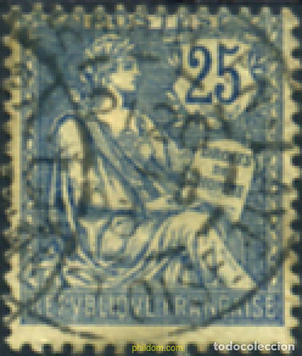 Briefmarken: 313589 USED FRANCIA 1902 ALEGORIA