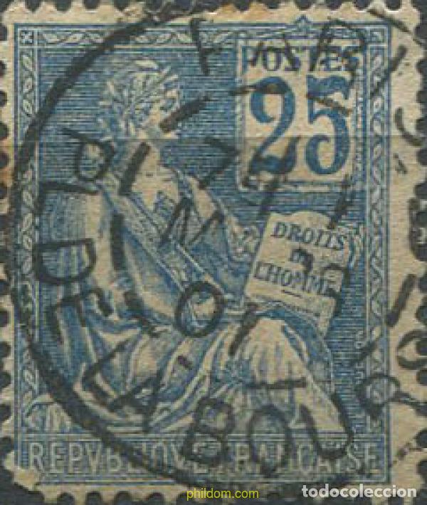 Sellos: 673935 USED FRANCIA 1902 ALEGORIA