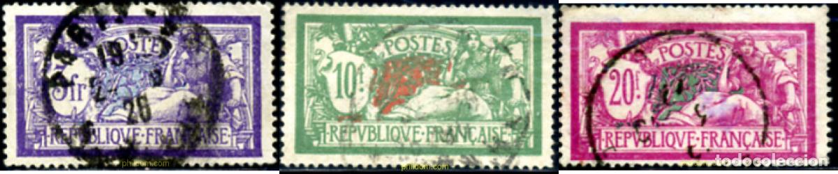 Sellos: 246981 USED FRANCIA 1924 ALEGORIA