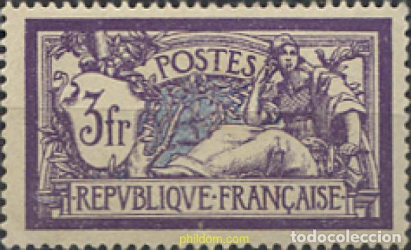 Sellos: 340848 HINGED FRANCIA 1924 ALEGORIA