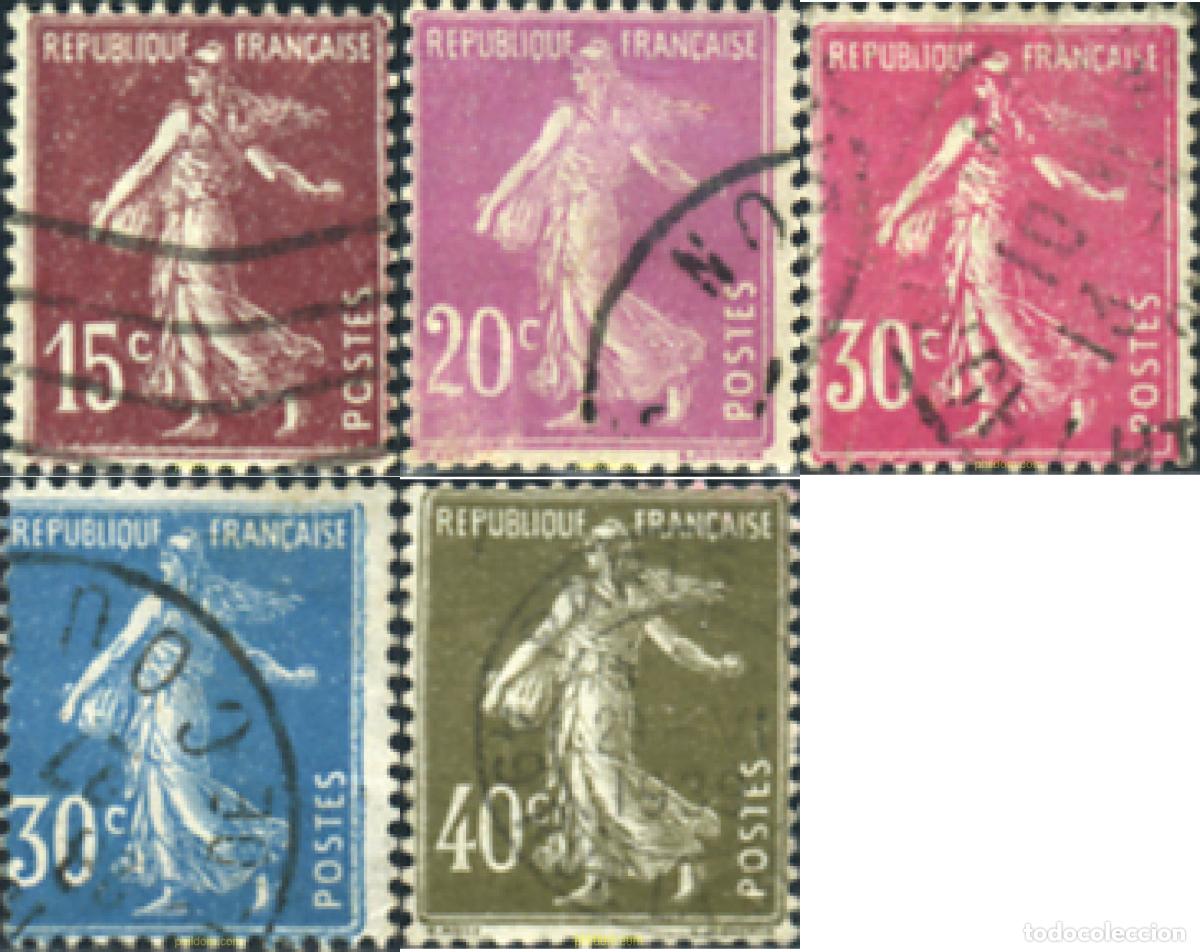 Sellos: 355490 USED FRANCIA 1924 SEMBRADORA