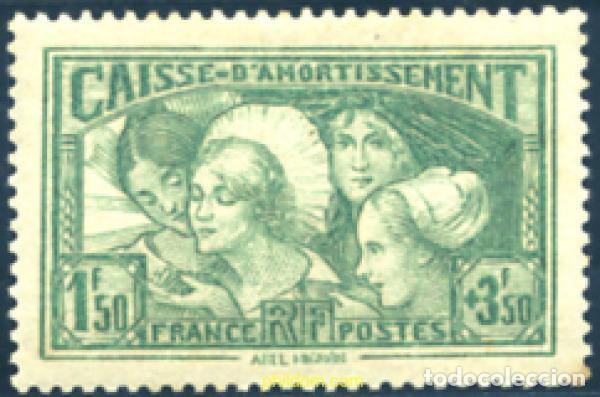Sellos: 246970 HINGED FRANCIA 1931 EN BENEFICIO DE LA CAJA DE AMORTIZACION