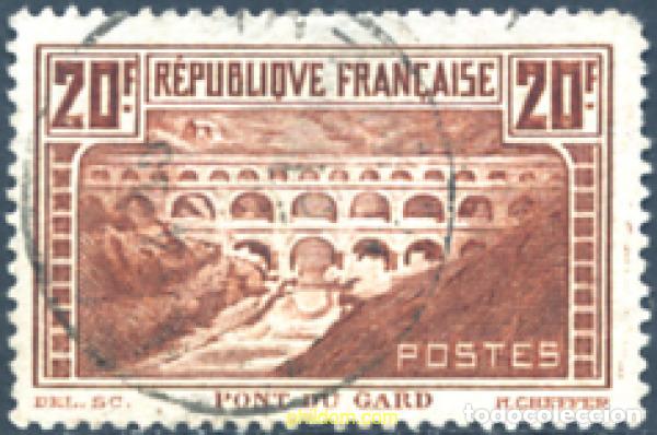 Sellos: 246985 USED FRANCIA 1929 MONUMENTOS Y LUGARES