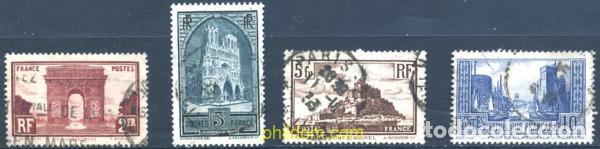 Sellos: 247046 USED FRANCIA 1929 MONUMENTOS Y LUGARES