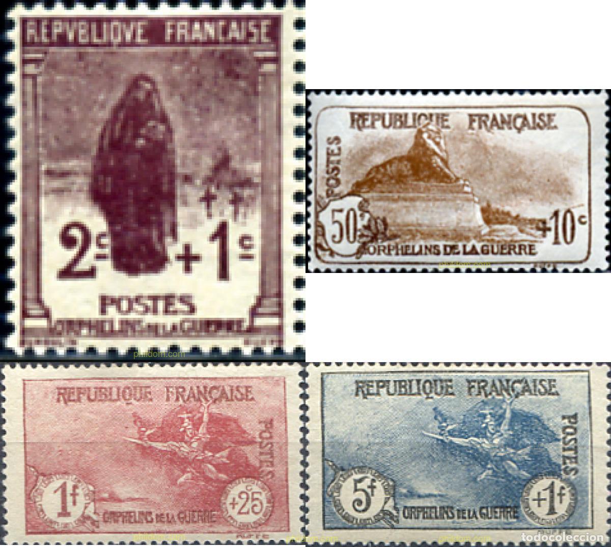 Sellos: 314860 HINGED FRANCIA 1926 PRO HUERFANOS DE GUERRA