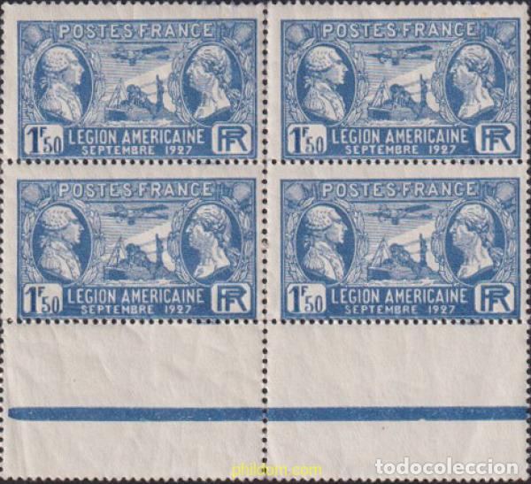 Sellos: 615255 MNH FRANCIA 1927 VISITA DE LA LEGION AMERICANA