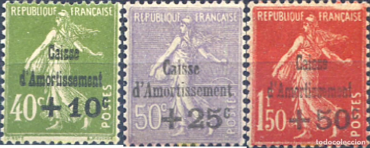 Sellos: 314865 HINGED FRANCIA 1931 EN BENEFICIO DE LA CAJA DE AMORTIZACION
