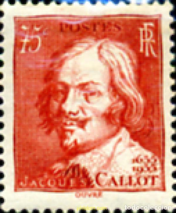 Sellos: 314874 HINGED FRANCIA 1935 3 CENTENARIO DE LA MUERTE DE JACQUES CALLOT