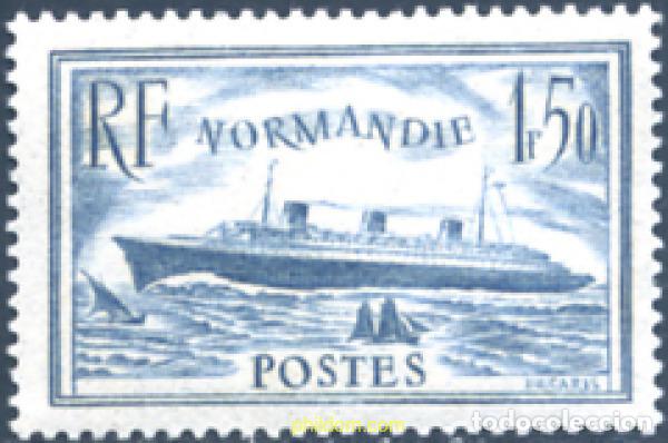 Sellos: 249002 HINGED FRANCIA 1934 BUQUES DEL MUNDO