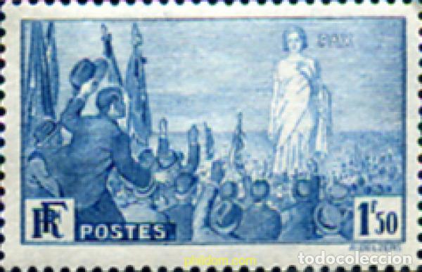Sellos: 120352 MNH FRANCIA 1936 REUNION UNIVERSAL PARA LA PAZ EN PARIS