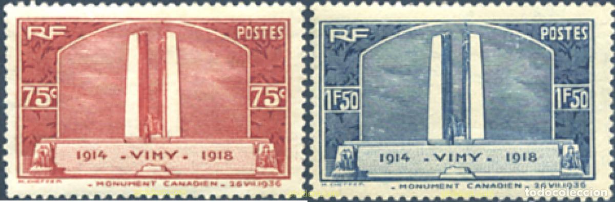 Sellos: 246987 HINGED FRANCIA 1936 MONUMENTO