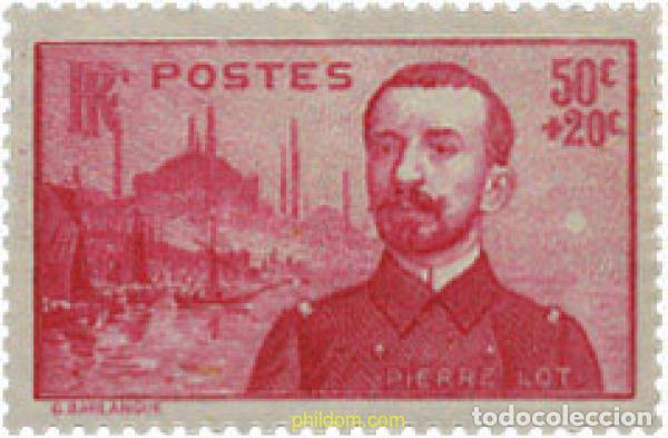 Sellos: 247080 HINGED FRANCIA 1937 MONUMENTO A PIERRE LOTI